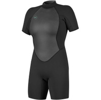 Feminino Reactor II 2mm Back Zip Shorty Fato De Mergulho